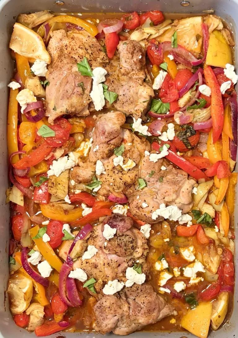 One Pan Mediterranean Chicken