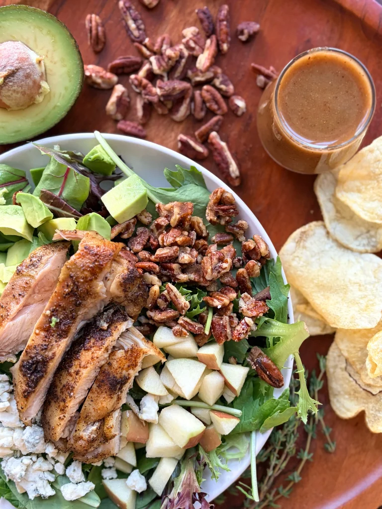 Orchard salad with apple butter vinaigrette.